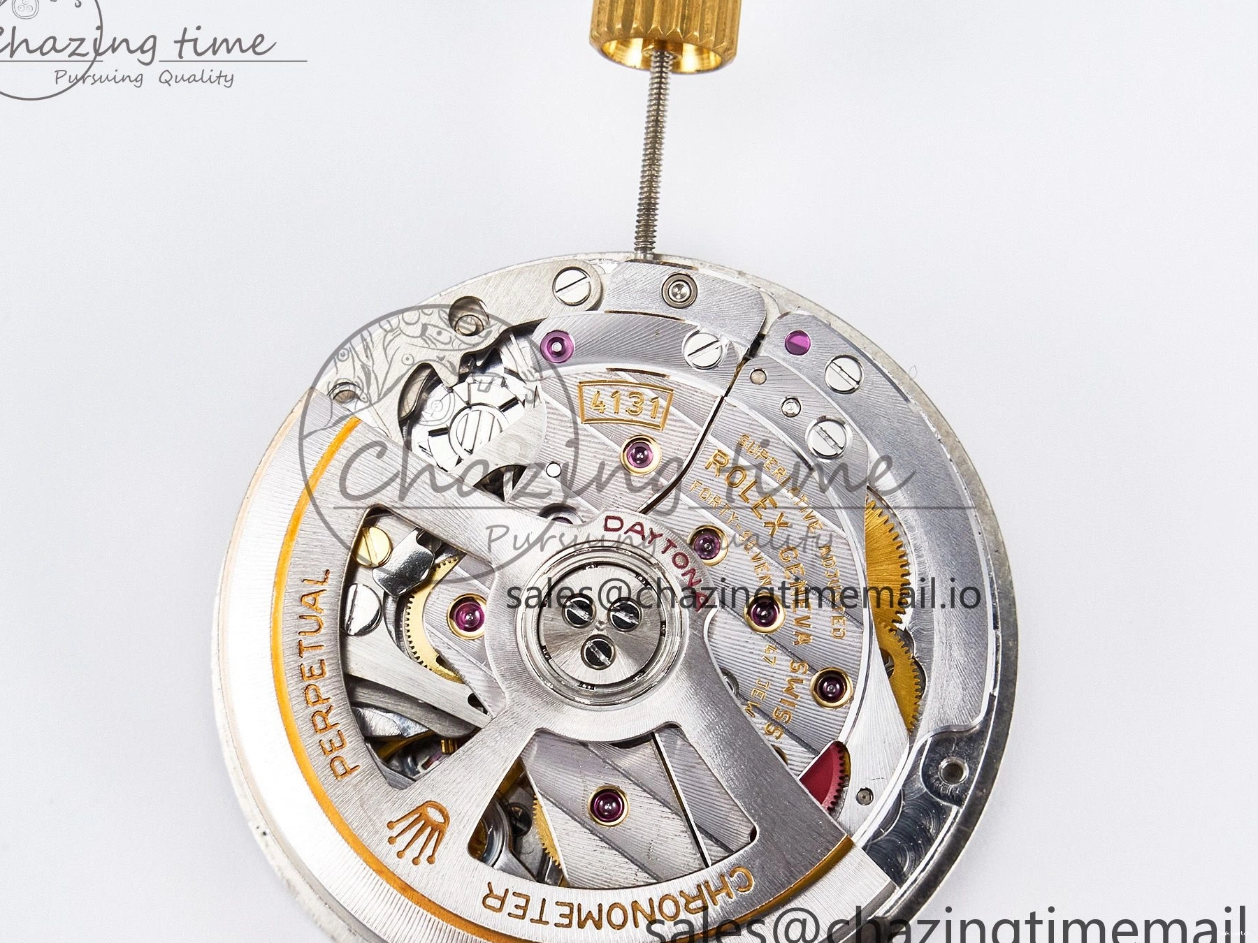 Movement Super (Silver Modded Clone Automatic DD4131 Daytona Color) 28800 Custom VPH 1229